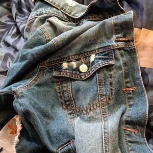 Light blue jean jacket